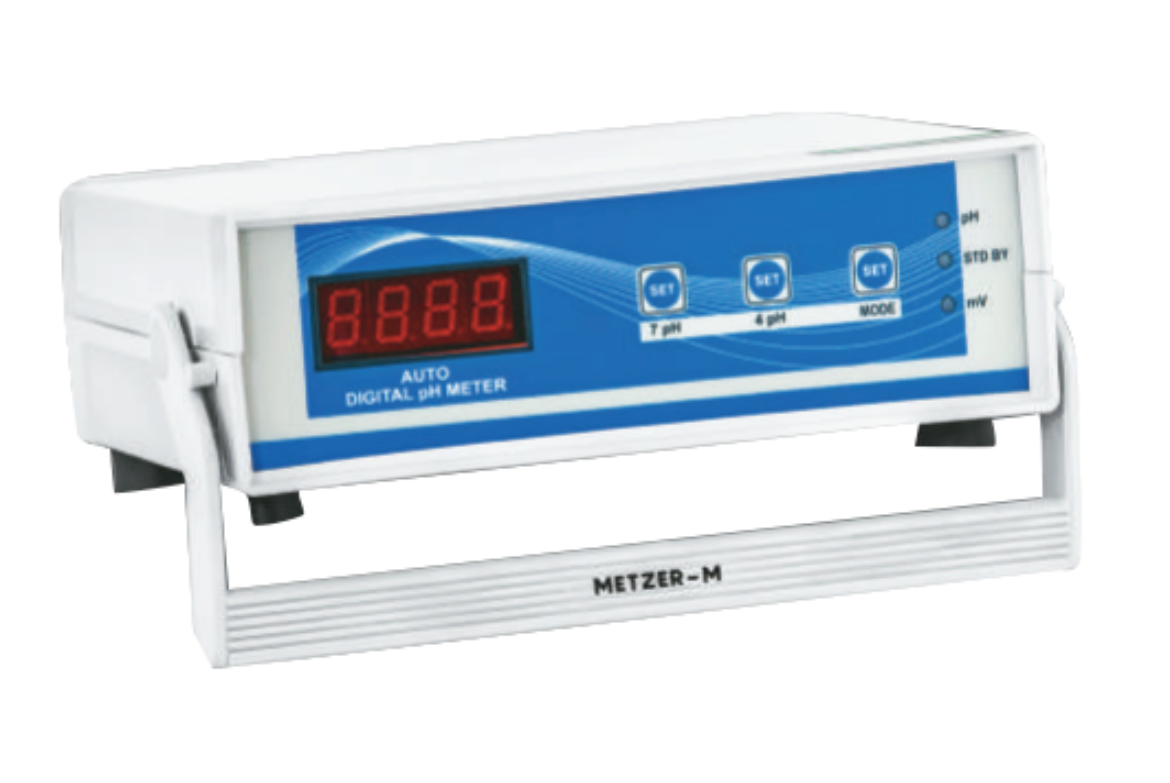METZER–M AUTO DIGITAL pH METER MODEL METZ–202 M